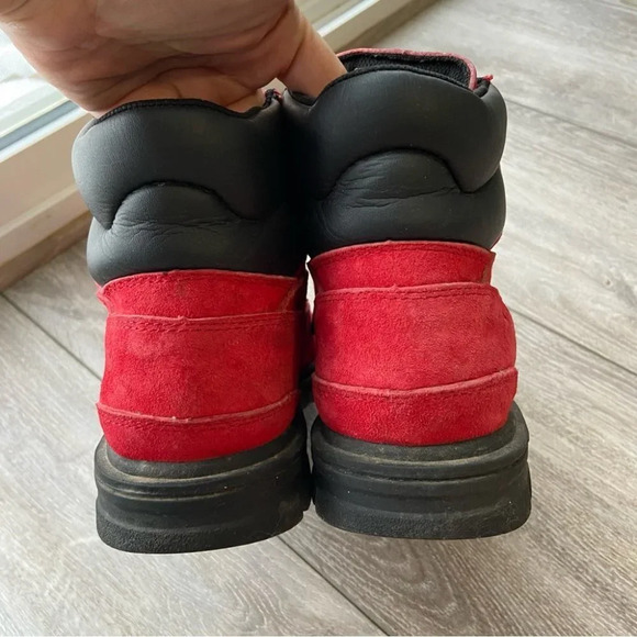 Wolverine Red Safety Protective Field Leather Workboots - Picture 14 of 15